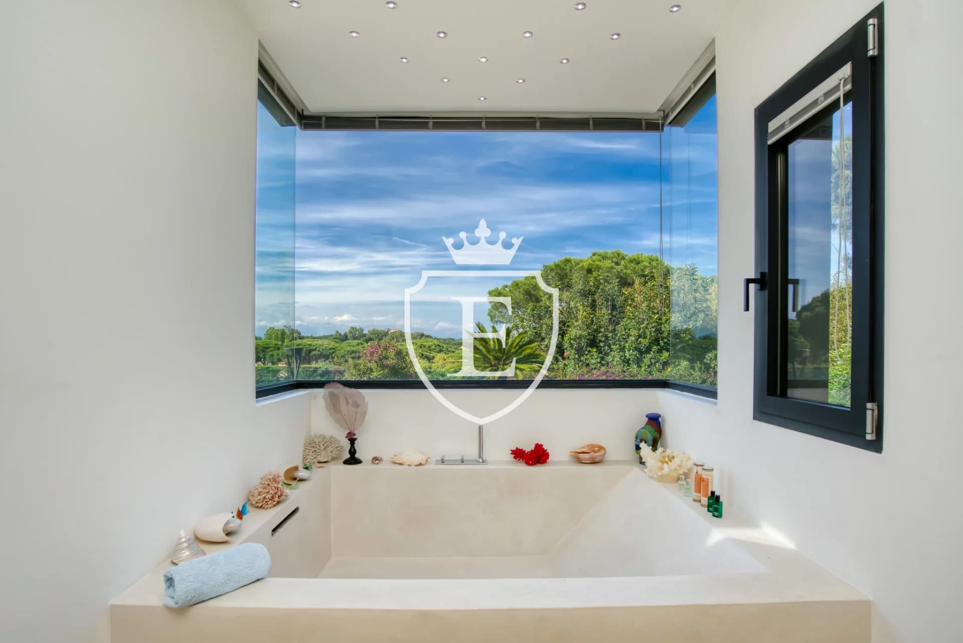 Ramatuelle: Magnifique villa moderne avec vue mer à proximité de la plage — photo 7