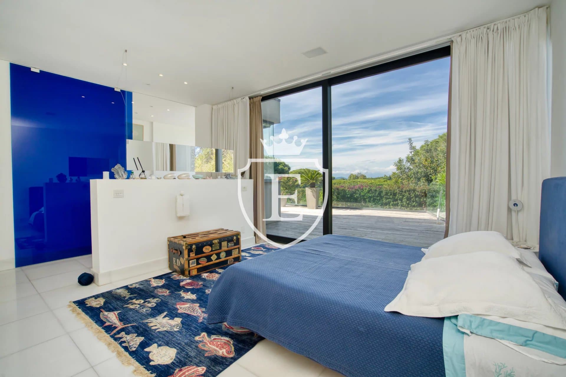 Ramatuelle: Magnifique villa moderne avec vue mer à proximité de la plage — photo 6